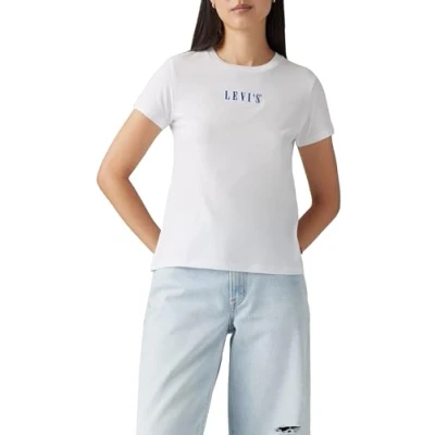 Abbildung von Levi&#039;s The Perfect Tee Serif Emb Bright White G
