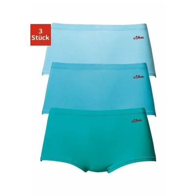 Abbildung von s.Oliver 3 PACK Shapewear, Damen, Größe: 32/34, Petrol türkis