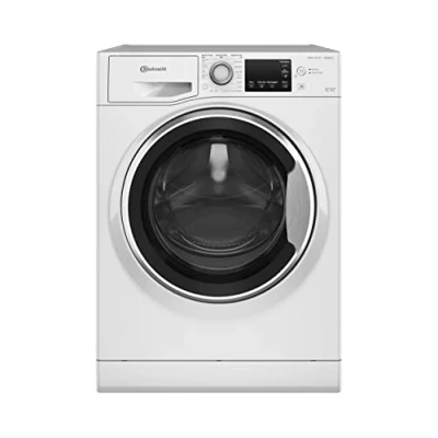 Abbildung von Bauknecht WATK Sense 96 41 N Waschtrockner/ 9/6 kg Waschen/Trocknen/Active Care Wash &amp; Dry Technologie/Flecken 20 / Dampf Programm/Wolle Programm/Nachlegefunktion/PRO Inverter Motor, Weiß