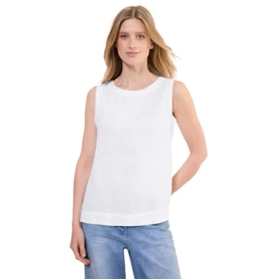 Abbildung von Cecil Damen B345366 Bluse, Weiß, XXL