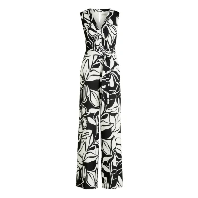 Abbildung von Vera Mont BINDEGÜRTEL Jumpsuit, Damen, Größe: 48, Black nature