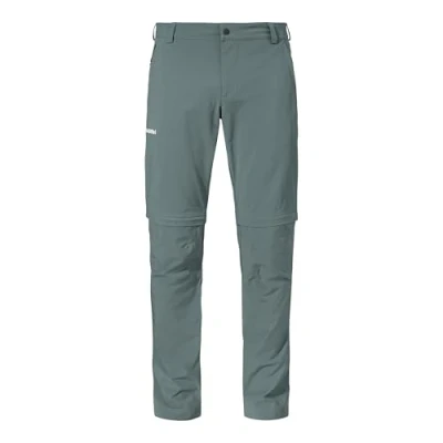Abbildung von Schöffel Herren Pants Folkstone Zipp Off Hose, Steel Grey, 50 EU