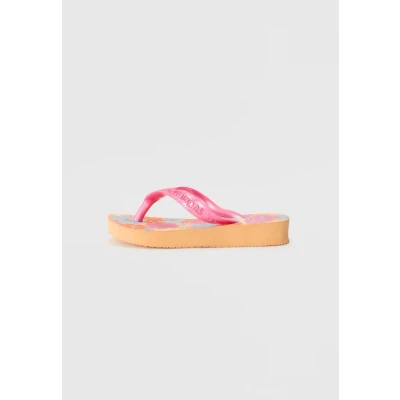 Abbildung von Havaianas Flores Hausschuh für Kinder, Größe: 27 28, Peach Kunststoff