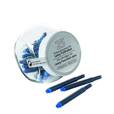 Abbildung von Pelikan 105908 Tintenpatronen für Lamy Füllhalter, 25 Sück