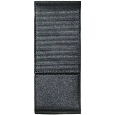 Abbildung von LAMY A 303 Lederwaren Hochwertiges Nappaleder Etui 859 in der Farbe Schwarz Für drei Schreibgeräte