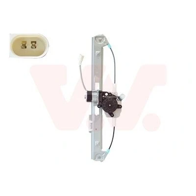 Abbildung von Van Wezel Fensterheber hinten links elektrisch mit Elektromotor Komfortfunktion, ohne Komfortfunktion 0646263 BMW: 3 Touring, Saloon