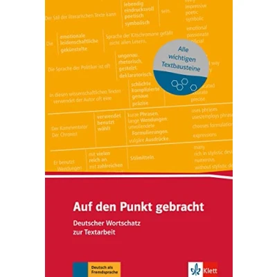 Abbildung von Auf den Punkt gebracht: Deutscher Wortschatz zur Textarbeit