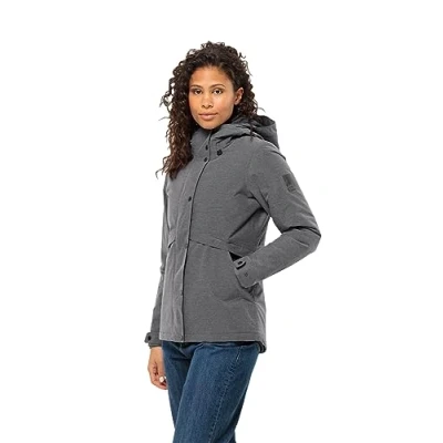 Abbildung von Jack Wolfskin Snowy Outdoorjacke, Damen, Größe: XXL, Black