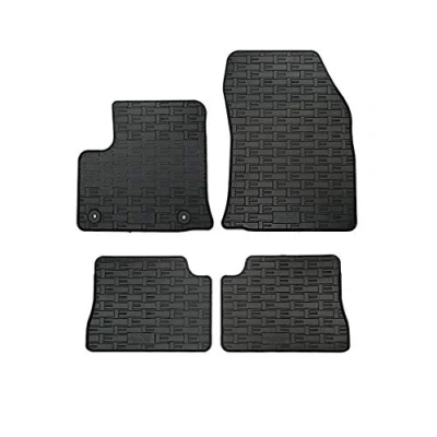 Abbildung von AutoStyle CK ROP01 Fußmattensatz Vollgummi vorne und hinten 4 schwarz PEUGEOT: 208 II Hatchback, OPEL: Corsa F Hatchback