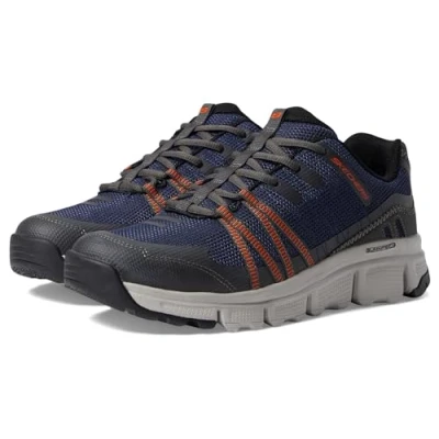 Abbildung von Skechers Summit AT TWIN Bridges Tracking Sneaker low, Herren, Größe: 41, Nvor navy orange Schuhe