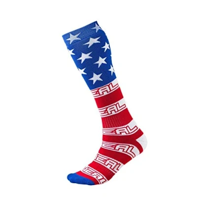 Abbildung von O&#039;NEAL Unisex 0356 729 PRO MX USA SOX, Rot/Weiß/Blau, Einheitsgröße