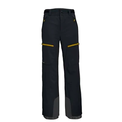 Abbildung von killtec Herren Skihose/Funktionshose mit Kantenschutz und Schneefang KSW 51 MN SKI PNTS, schwarz blau, S, 42003 000