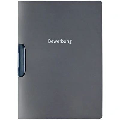 Abbildung von Durable Bewerbungsset Duraswing Job, 2 Bewerbungsmappen mit Versandtaschen, anthrazit, 999107392