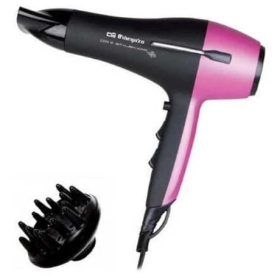Abbildung von Orbegozo SE 2320, Fön, 2200 W, Farbe: Schwarz und Rosa