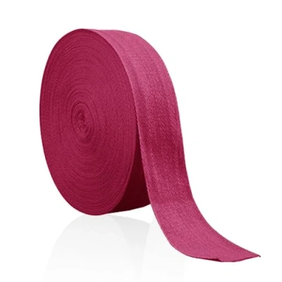Abbildung von Baumwoll Schrägband 25mm 45m Weiß/Schwarz/Natur Weiß/Rot/Lila Einfassband Baumwolle Nahtband Natur Baumwollschrägband mit Fischgrätenstich für Wimpelkette Schneidern Schürze Craft Nähen