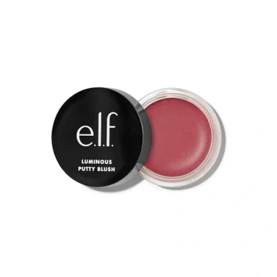 Abbildung von e.l.f. Luminous Putty Blush, to Powder, Aufbaubar Mit Dezentem Schimmer, Hochpigmentiert &amp; Cremig, Vegan Tierversuchsfrei, St. Barts, 10 g