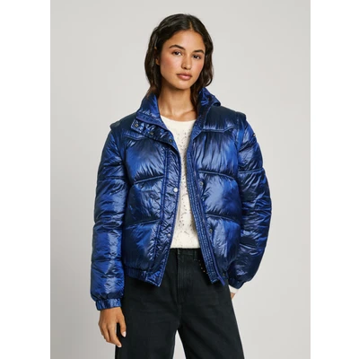 Abbildung von Pepe Jeans Flora Winterjacke, Damen, Größe: XS, Blue