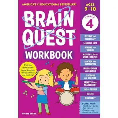 Abbildung von Brain Quest Workbook: 4th Grade Revised Edition: 4 (Brain Workbooks)