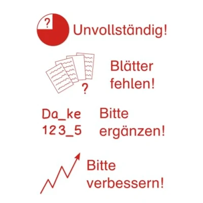 Abbildung von TimeTEX Siebdruck Stempel Perpetuum, 4 in 1, Unvollständig
