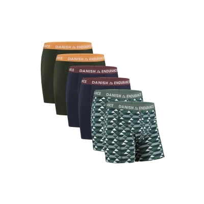 Abbildung von Danish Endurance Classic 6 PACK Panties, Herren, Größe: XL, Multicolor