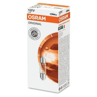 Abbildung von Osram ORIGINAL Sockel SV7 8, 12V, 10er Faltschachtel