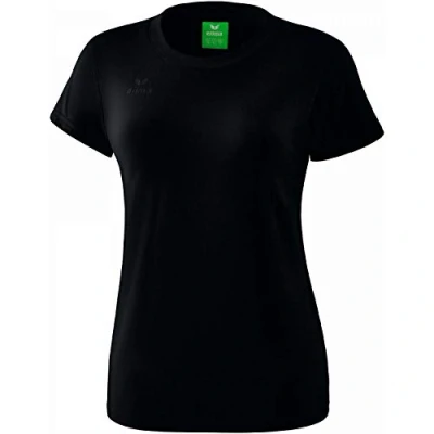 Abbildung von Erima Damen stil T Shirt, Schwarz, 34 EU