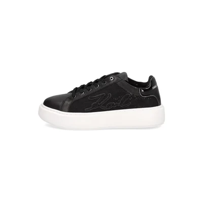 Abbildung von KARL Lagerfeld MAXI KUP Autograph LACE Sneaker low, Damen, Größe: 40, Black Schuhe