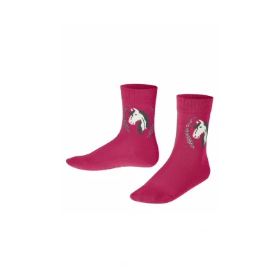 Abbildung von Falke Horse Socken für Kinder, Größe: 35/38, Fuchsia