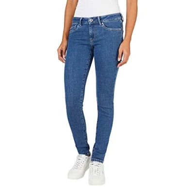 Abbildung von Pepe Jeans Pixie Slim Fit, Damen, Größe: 27x30, Denim