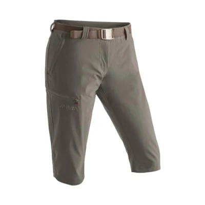 Abbildung von Maier Sports Caprihose »Inara slim 3/4«, Damen Wanderhose, atmungsaktive Outdoorhose, 3/4 Hose mit 3 Taschen