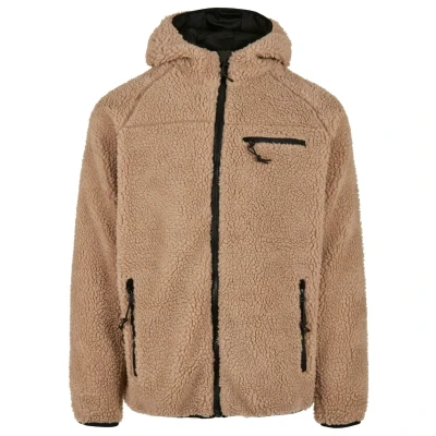 Abbildung von Brandit Worker Fleecejacke, Herren, Größe: 7XL, Camel