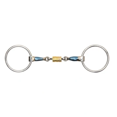 Abbildung von Shires Sweet Iron Loose Ring mit Roller Blau 14cm