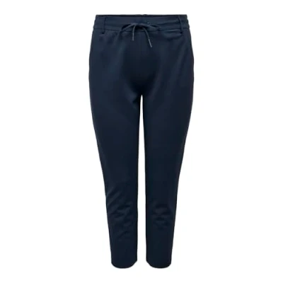 Abbildung von ONLY Carmakoma Cargoldtrash Classic Stoffhose, Damen, Größe: 52x34, Night sky