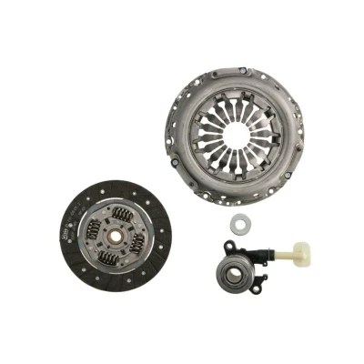 Abbildung von VALEO 834320 Kupplungssatz mit Kupplungsdruckplatte, Zentralausrücker Kupplungsscheibe, ohne Sensor 215 RENAULT: SCENIC 2, LAGUNA 2 Grandtour