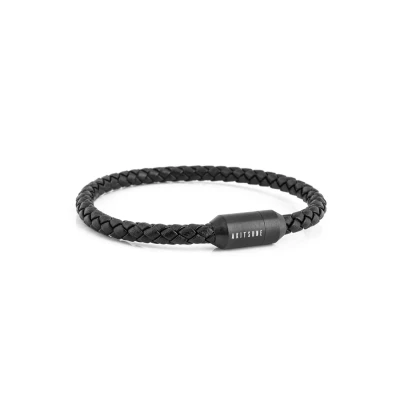 Abbildung von Akitsune Silva Armband blackblack, Herren, Größe: 18cm, black
