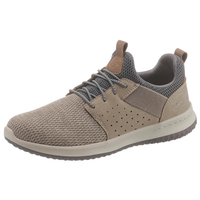 Abbildung von Skechers Delson Slipper, Herren, Größe: 41, Taupe Schuhe