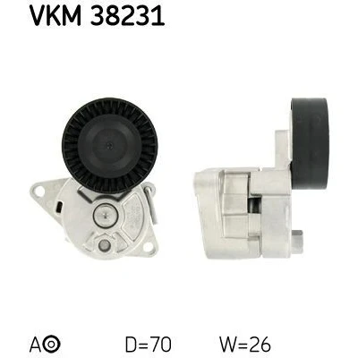 Abbildung von SKF VKM 38231 Spannrolle BMW: 5 Saloon, 3 7