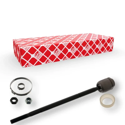 Abbildung von FEBI BILSTEIN 44437 Axialgelenk Vorderachse links, rechts 317 mit Kontermutter Schellen OPEL: Combo C Tour, Corsa Hatchback