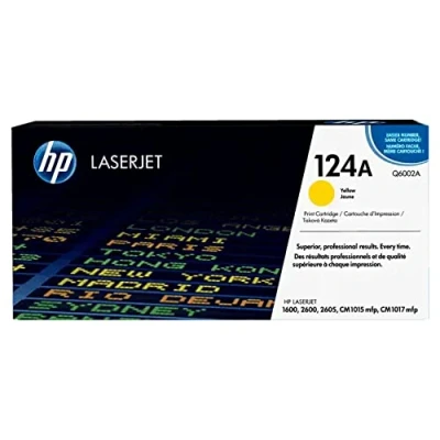 Abbildung von HP 124A (Q6002A) Gelb Toner (Original)