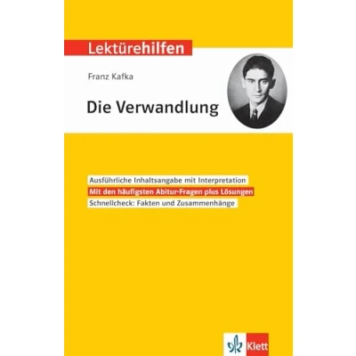 Abbildung von Klett Lektürehilfen Franz Kafka, Die Verwandlung: Interpretationshilfe für Oberstufe und Abitur