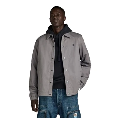 Abbildung von G STAR RAW Herren Coach Jacke, Grau (granite D24280 C962 1468), M