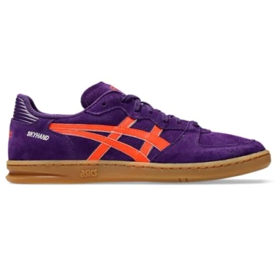 Abbildung von Asics Sportstyle Skyhand OG Unisex Sneaker low, Größe: 40.5, Midnight plum/koi Wildleder / suede