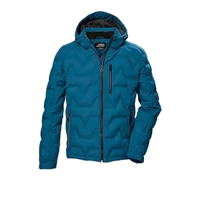 Abbildung von killtec Herren Steppjacke mit Kapuze/Jacke ist wasserabweisend KOW 60 MN QLTD JCKT, blau, M, 41834 000