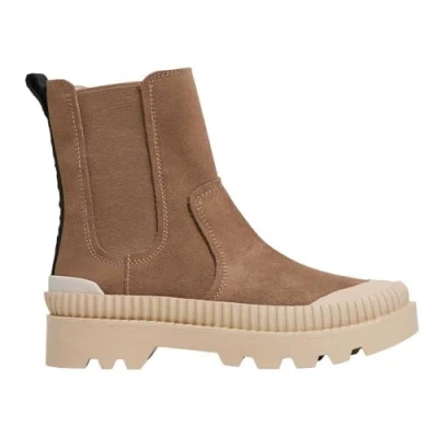 Abbildung von Pepe Jeans Ascot Plateaustiefelette, Damen, Größe: 37, Brass brown Schuhe