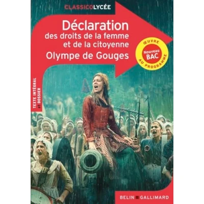 Abbildung von Déclaration des droits de la femme et citoyenne: Suivi Préface pour les dames ou le portrait femmes