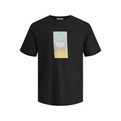 Abbildung von JACK&amp;JONES PLUS Herren JORARUBA Sunset Branding Tee SS C. PLS T Shirt, Black, 58