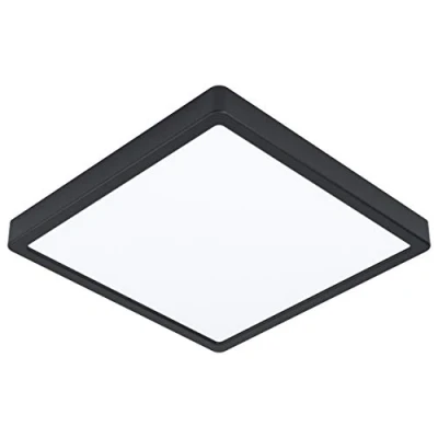 Abbildung von Eglo 99257 Aufbauleuchte FUEVA 5 schwarz L:28,5 B:28,5 H:2,8cm 4000K