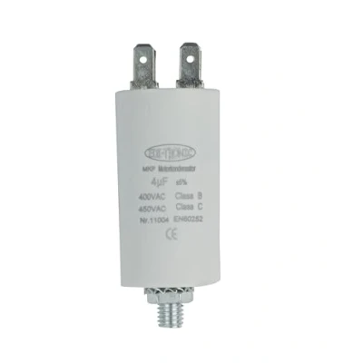 Abbildung von Kondensator Anlaufkondensator Motorkondensator Arbeitskondensator MKP 4µF 450V