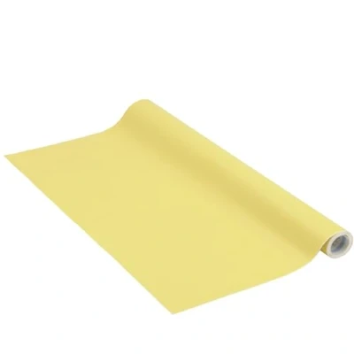 Abbildung von Venilia Klebefolie Uni Matt Gelb Dekofolie Möbelfolie Tapeten selbstklebende Folie, PVC, ohne Phthalate, gelb, 45cm x 2m, 160µm (Stärke: 0,16mm), 53297