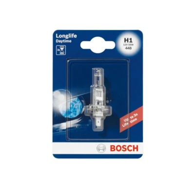 Abbildung von BOSCH 1 987 301 051 Glühlampe, Fernscheinwerfer H1 12V 55W Halogen VOLKSWAGEN: Golf 4, Passat B5 GP Estate, 4 Variant